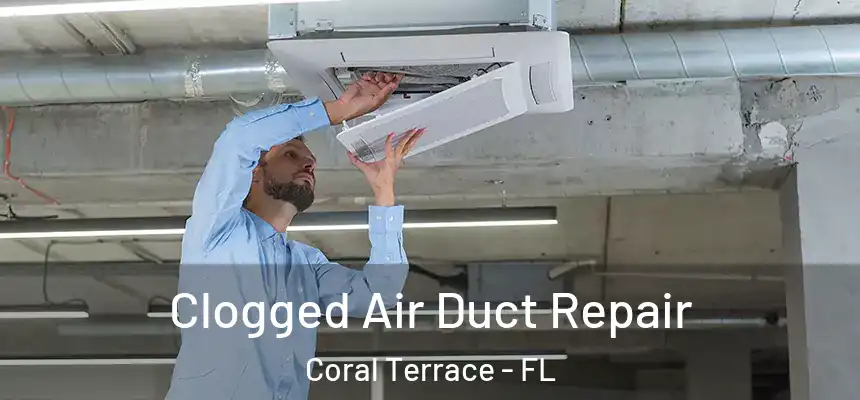 Clogged Air Duct Repair Coral Terrace - FL