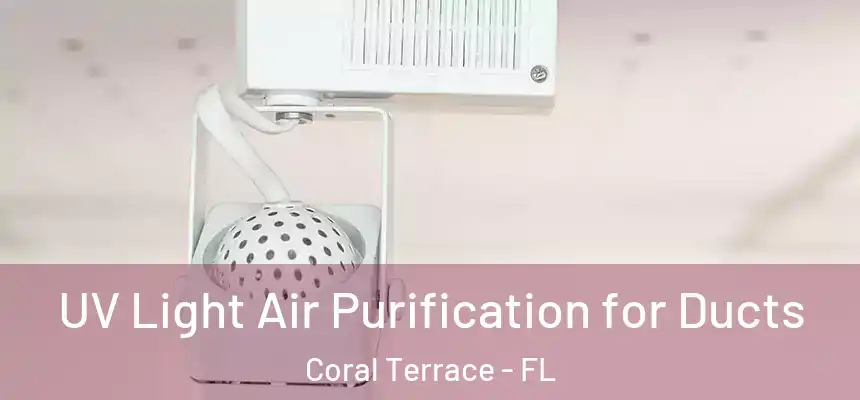  UV Light Air Purification for Ducts Coral Terrace - FL